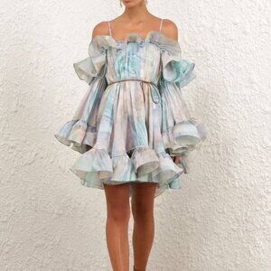 Zimmerman Linen Midi Dress